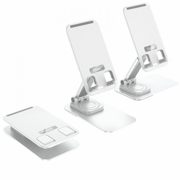 Тримач для телефона HOCO PH50 Ivey folding rotatable desktop holder Білий