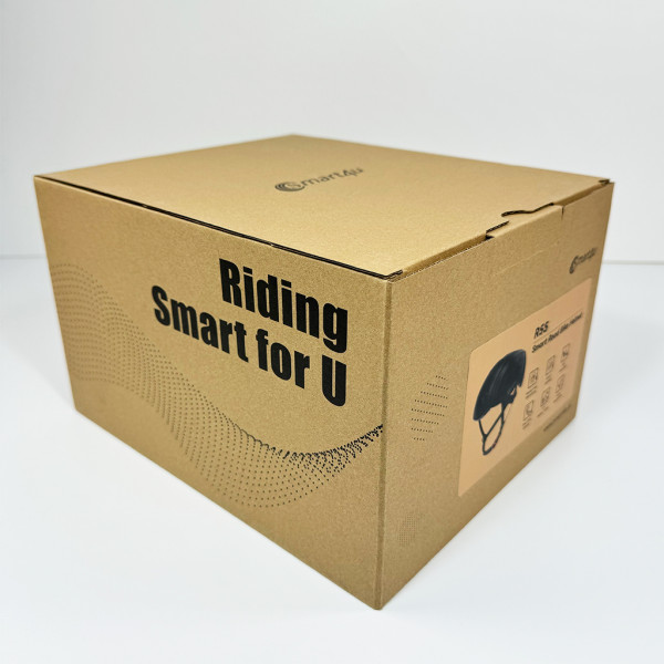 Захисний шолом Smart4u R55 (L) Чорний (58-62см), акустика, мікрофон, сигнали поворотів та стопів, додаток, пульт BR80