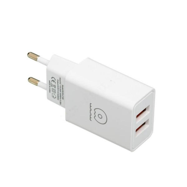 Зарядний пристрій WUW-C155 2USB 3.1A білий