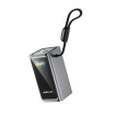 Зовнішній акумулятор ACEFAST M33-20000 100W fast charging power bank with cable and TFT display metal gray (6974316286363)