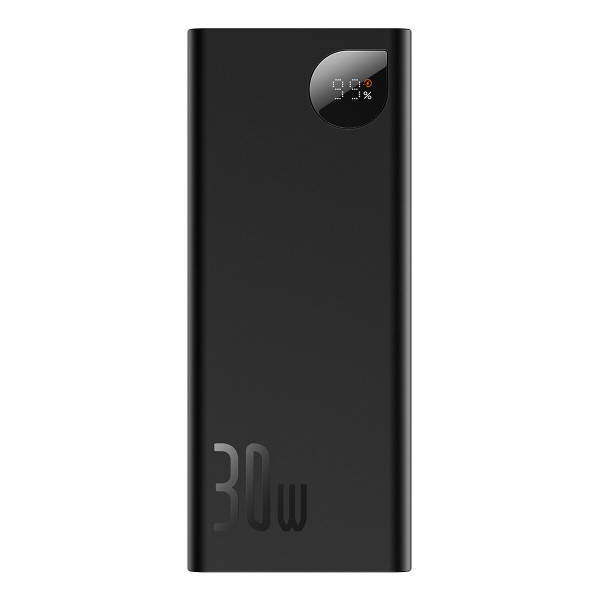 Зовнішній акумулятор Baseus Adaman Metal Digital Display Fast charge Power Bank 20000mAh 30W（2021 Editon）Tarnish