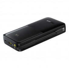 Зовнішній акумулятор Baseus Bipow 2 Digital Display Power Bank With Built-in USB-C Cable 20000mah 20W Cluster Black (P10077101113-01)