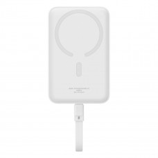 Зовнішній акумулятор Baseus Magnetic Mini Wireless Fast Charge Power Bank Type-C Edition 10000mAh 30W Stellar White