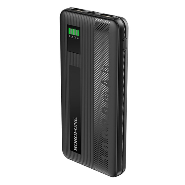 Зовнішній акумулятор BOROFONE BT32 Precious, mobile power bank, 10000mAh 2A Чорний