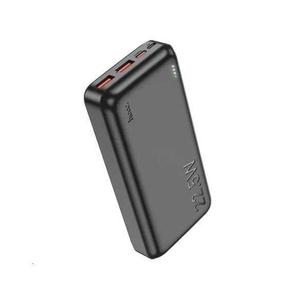 Зовнішній акумулятор HOCO J101A Astute 22.5W fully compatible power bank 20000mAh Чорний