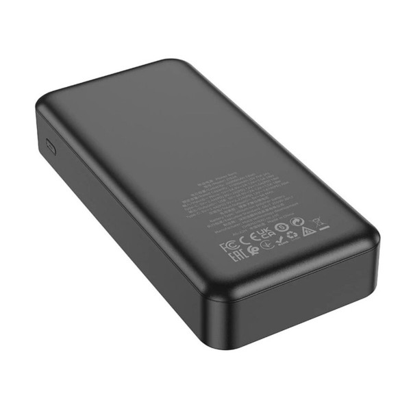 Зовнішній акумулятор HOCO J102A Cool figure PD20W+QC3.0 power bank(20000mAh) Чорний