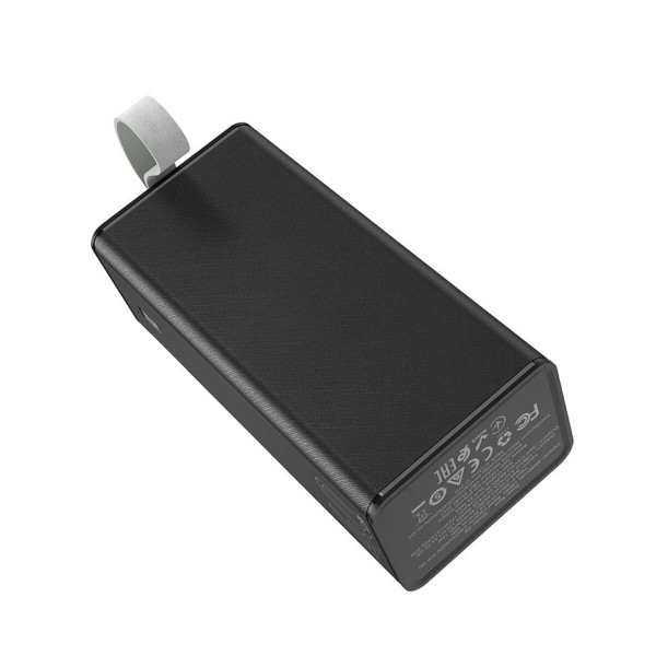 Зовнішній акумулятор HOCO J86 Powermaster 22.5W fully compatible power bank(40000mAh) Чорний