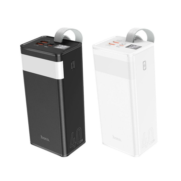 Зовнішній акумулятор HOCO J86 Powermaster 22.5W fully compatible power bank(40000mAh) Чорний