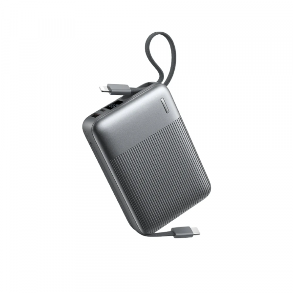 Зовнішній акумулятор REMAX 22.5W Fast Charging Cables Power Bank 20000mAh FC-06 grey (6954851238874)