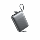 Зовнішній акумулятор REMAX 22.5W Fast Charging Cables Power Bank 20000mAh FC-06 grey (6954851238874)