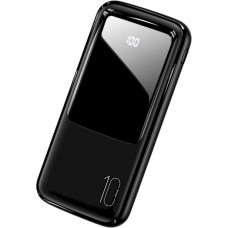 Зовнішній акумулятор Usams US-CD163 PB58 Dual USB Digital Display Power Bank 10000mAh Чорний