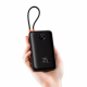 Зовнішній акумулятор VEGER 20000 mAh with built-in cables Type C / Lightning PD QC3.0 35W K2 (W2068) black (VG-W2068)
