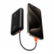 Зовнішній акумулятор VEGER 20000 mAh with built-in cables Type C / Lightning PD QC3.0 35W K2 (W2068) black (VG-W2068)