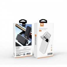 Зовнішній акумулятор WUW Y131 20000mAh White (Y131)