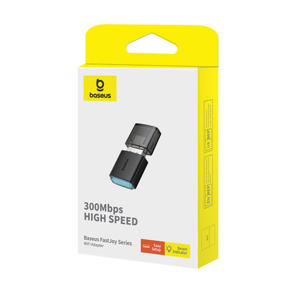 Адаптер Baseus FastJoy Series WiFi Adapter 300Mbps Cluster Чорний