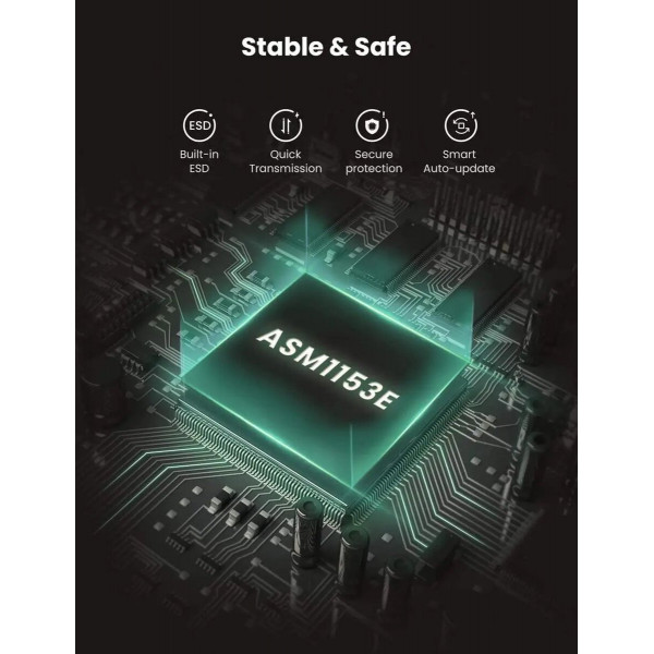 Адаптер UGREEN CM321 USB-C 3.0 to 2.5-Inch SATA Converter 50cm(UGR-70610)