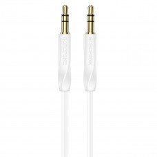 Аудіокабель BOROFONE BL16 Clear sound AUX audio cable Білий