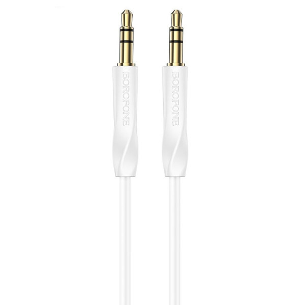 Аудіокабель BOROFONE BL16 Clear sound AUX audio cable Білий