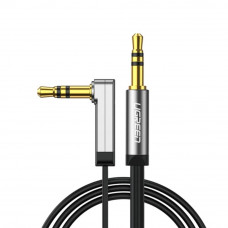Аудіокабель UGREEN AV119 3.5mm Male to 3.5mm Male Cable 2m Black (UGR-10735)