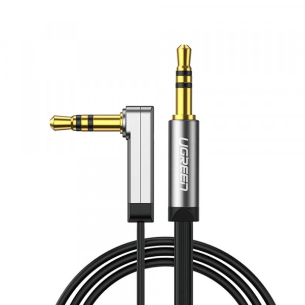 Аудіокабель UGREEN AV119 3.5mm Male to 3.5mm Male Cable 2m Black (UGR-10735)