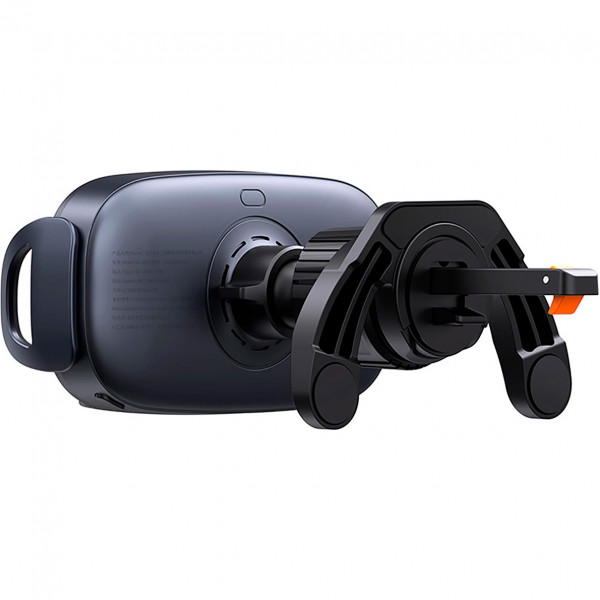 Автомобільний тримач з БЗП Baseus LightChaser Series Triple-Coil Wireless Charging Electric Car Mount Cluster Чорний