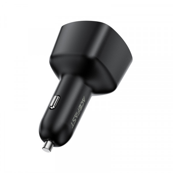 Автомобільний зарядний пристрій ACEFAST B18 200W(2USB-C+USB-A)fast car charger Black (6974316285953)