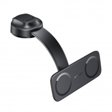 Автотримач для телефона ACEFAST D60 dual magnet car holder for dashboard Black (6974316285380)