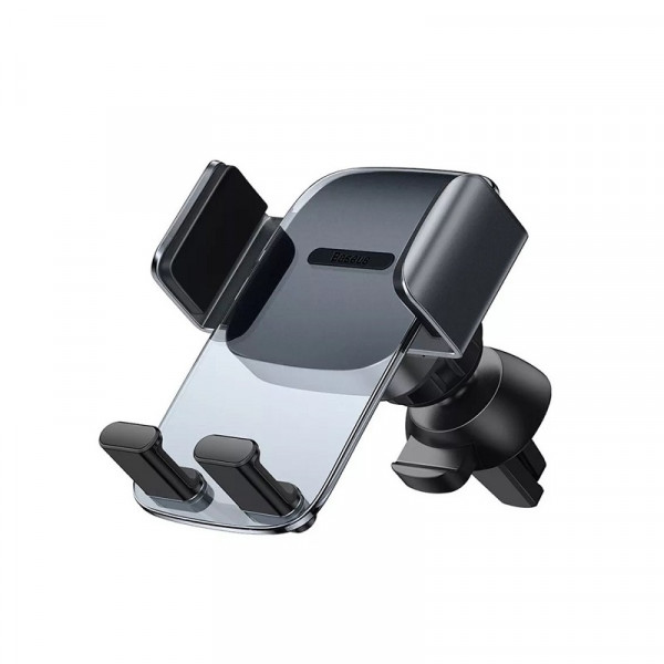 Автотримач для телефона Baseus Easy Control Clamp Car Mount Holder (Air Outlet Version)Black (SUYK000101)
