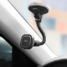 Автотримач для телефона HOCO CA55 Astute series windshield car holder Black/Gray (6931474707543)