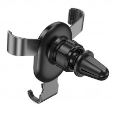 Автотримач для телефона HOCO CA56 Plus Armor metal gravity car holder Black (6931474760289)