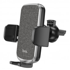Автотримач для телефона HOCO CA94 Polaris push-type air outlet car holder Black (6931474758507)