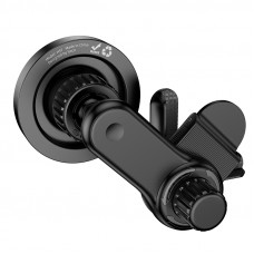 Автотримач для телефона HOCO H57 Show ring magnetic car holder(display) Black (6942007637572)
