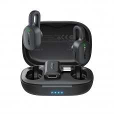Бездротова мікрофонна система ACEFAST R4 dual-mic (Type-C) Black (6974316286448)