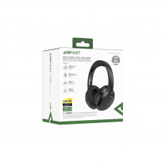 Бездротові навушники ACEFAST H6 active noise reduction wireless headset Black (6974316283683)
