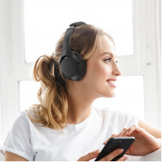 Бездротові навушники ACEFAST H6 active noise reduction wireless headset Black (6974316283683)