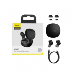 Бездротові навушники Baseus Bowie WM01 True Wireless Earphones Black