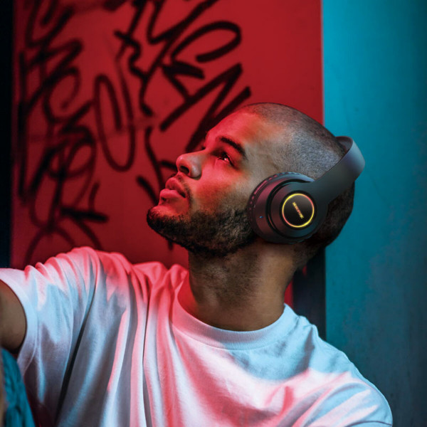 Бездротові навушники BOROFONE BO17 wireless headphones Чорний