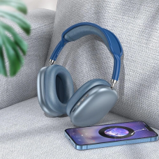 Бездротові навушники BOROFONE BO22 Elegant BT headphones Blue (6941991101700)