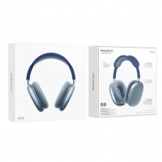 Бездротові навушники BOROFONE BO22 Elegant BT headphones Blue (6941991101700)