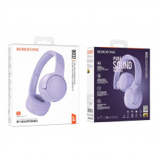 Бездротові навушники BOROFONE BO32 Show BT headphones Purple