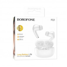 Бездротові навушники BOROFONE FQ1 Shine wireless BT headset White