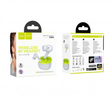 Бездротові навушники HOCO EQ24 Estrella wireless BT headset Gray Lake (6942007647816)