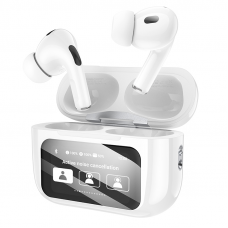 Бездротові навушники HOCO EW72 Soar true wireless ANC Noise Reduction touch screen BT headset Білий