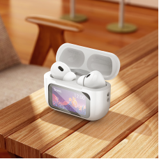 Бездротові навушники HOCO EW72 Soar true wireless ANC Noise Reduction touch screen BT headset Білий