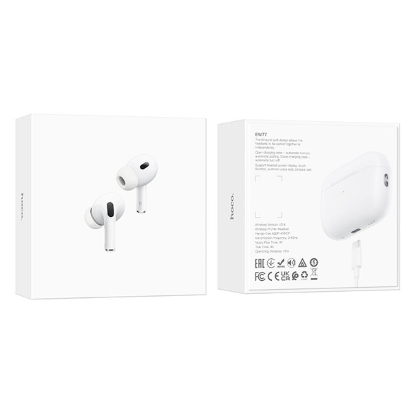 Бездротові навушники HOCO EW77 True wireless стерео headset Білий