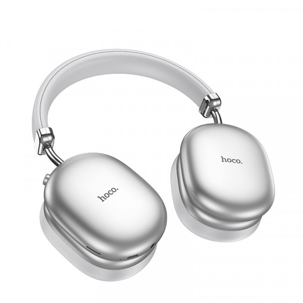 Бездротові навушники HOCO W35 Max Auspicious ANC noise reduction BT headphones Silver