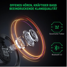 Бездротові навушники TWS Black Shark Open Bluetooth Earphones Black (BHR8844CN)