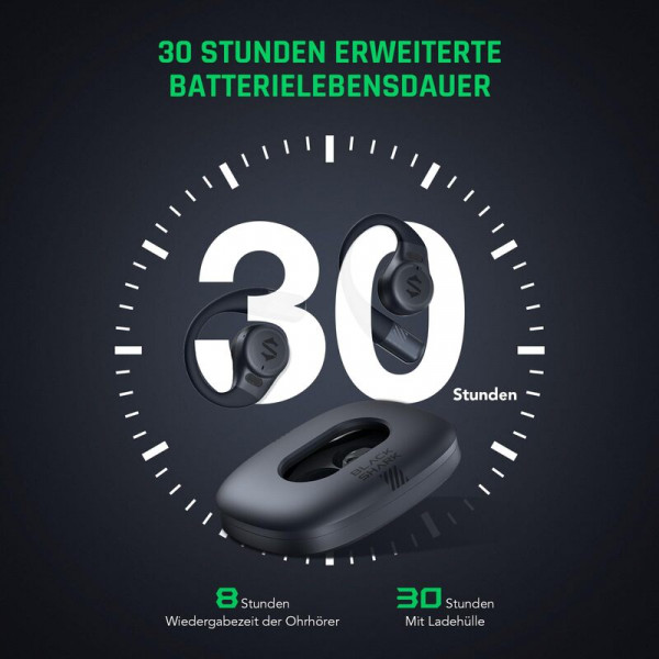 Бездротові навушники TWS Black Shark Open Bluetooth Earphones Black (BHR8844CN)