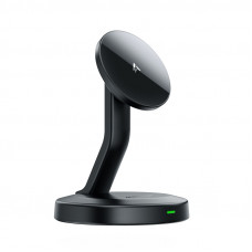 Бездротовий мультизарядний пристрій ACEFAST E26 desktop mobile phone wireless charging holder Black (6974316284819)