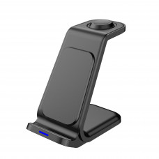 Бездротовий мультизарядний пристрій NN Z-23 3-in-1 black (NNZ23)